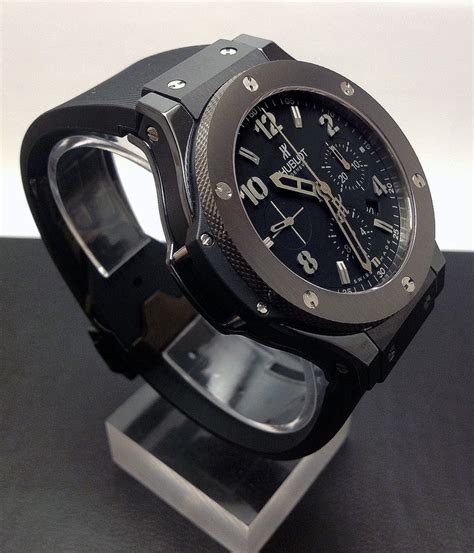 hublot big bang ice bang ceramic black|Hublot big bang 42mm price.